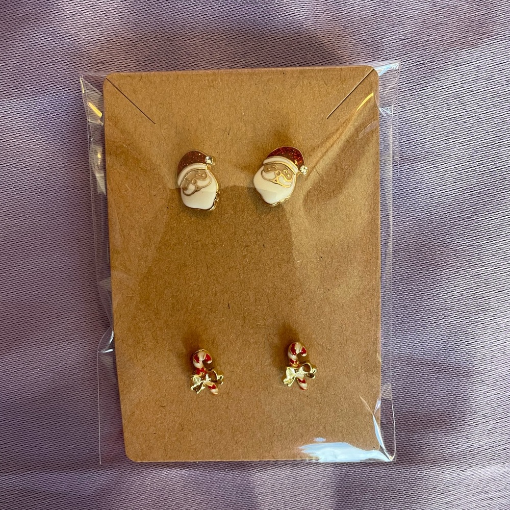 Christmas earrings